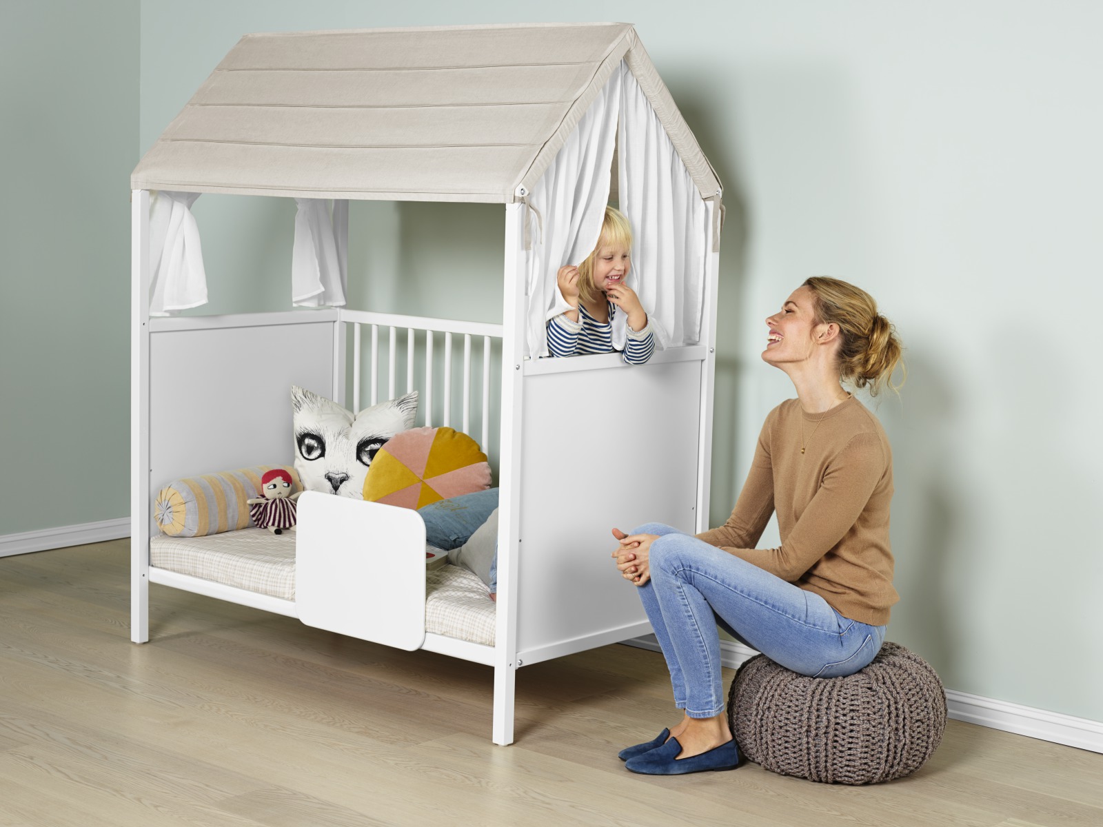 stokke home bed mattress size